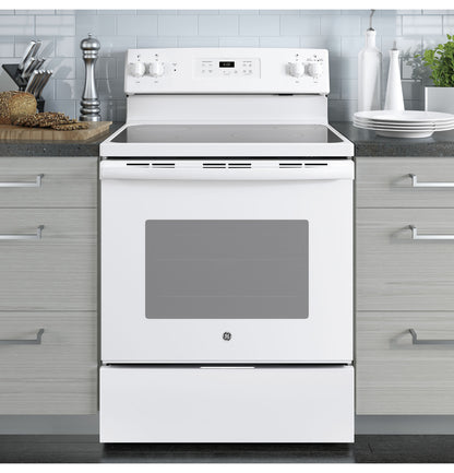 GE® 30" Free-Standing Electric Range