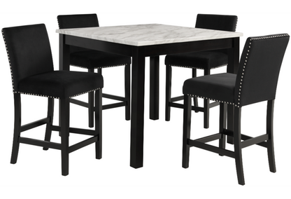 LENNON 5-PC  COUNTER DHEIGHT DINING SET