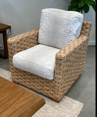 CONVO LUX -BRAIDED HYCINTH FINISH CHAIR
