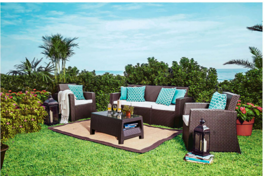 Plastique 4 Pc. Seating Set