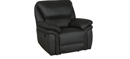 Breton Upholstered Tufted Back Recliner