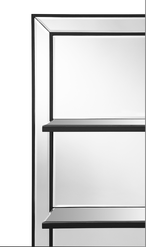 Oriel 3-Shelf Rectangle Wall Mirror