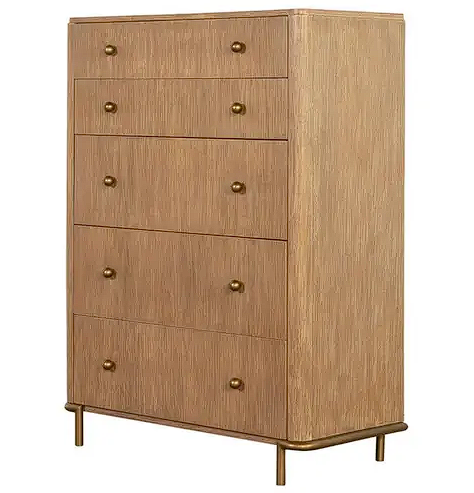 Arini 5-Drawer Chest Sand Wash