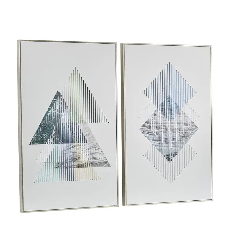Geometric Framed Wall Art