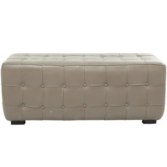 GREY OTTOMAN