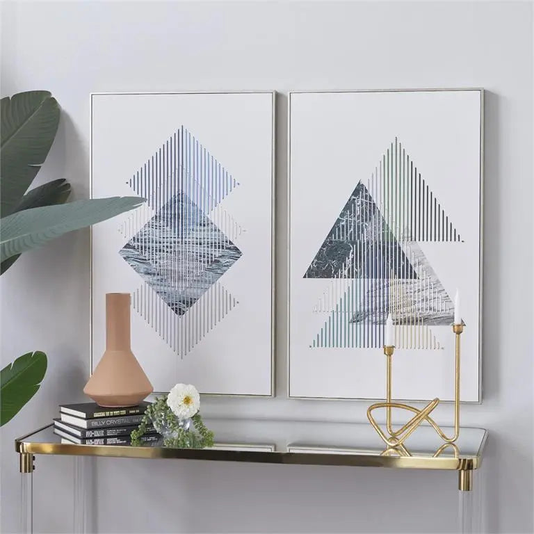 Geometric Framed Wall Art