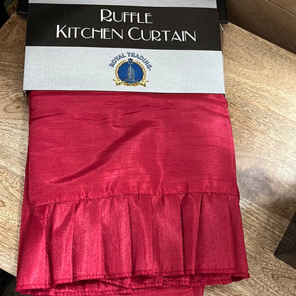 Ruffle Kitchen curtain