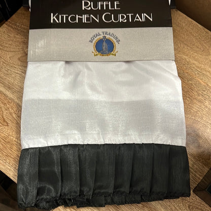 Ruffle Kitchen curtain