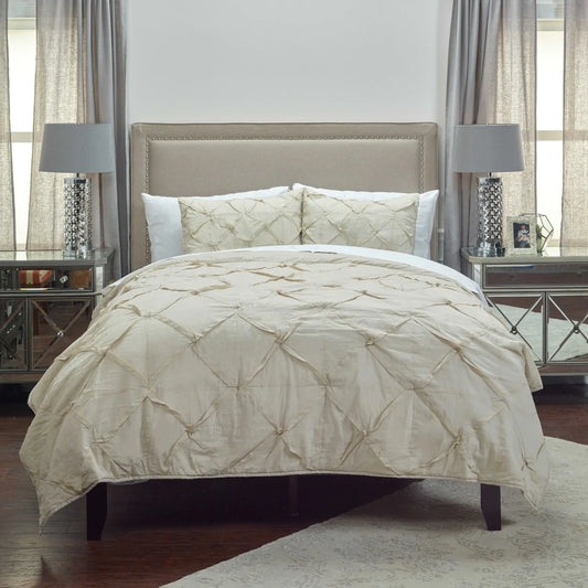 Rizzy BT1711 Carrington Stone Natural Bedding KING